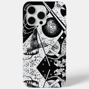 Coque iPhone 15 Pro Max Petits Mondes vintages VI - Kandinsky Art Abstrait