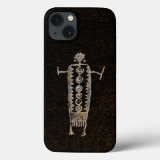 iPhone 13 Coque Pétroglyphe de chaman