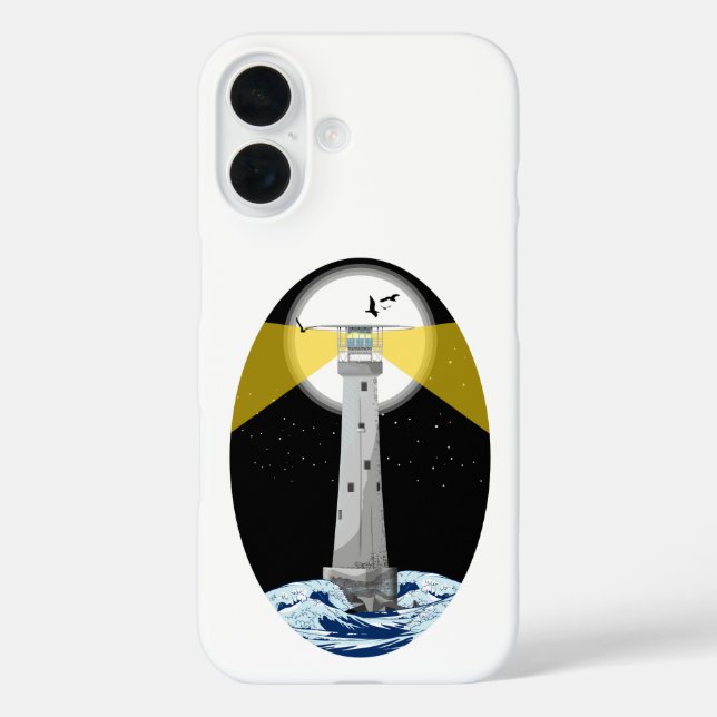 Coques Case-Mate iPhone Phare de Bishop Rock (Verso)