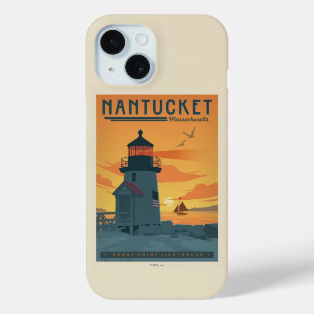 Coques Case-Mate iPhone Phare de Brant Point | Nantucket MA (Verso)