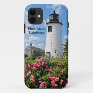 Coque Case-Mate Pour iPhone Phare d'île de prune, cas de masse de l'iPhone