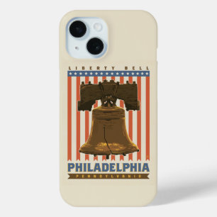 Coque Pour iPhone 15 Philadelphie Liberty Bell