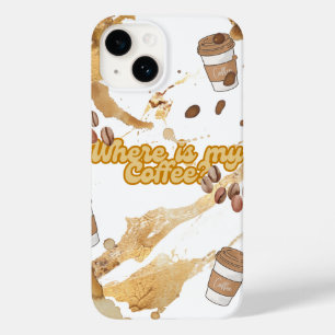 Coque Pour iPhone 14 Phonecase de café