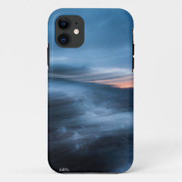 Case-Mate iPhone Case photo abstraite de la baie, bleu