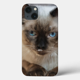 Case-Mate iPhone Case Photo de chat Ragdoll personnalisée avec nom
