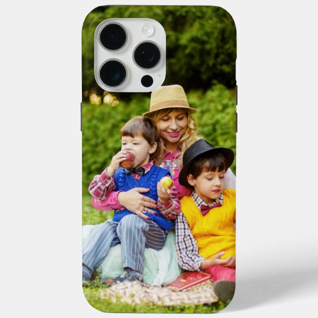 Coques Case-Mate iPhone Photo de famille personnalisée - Pour tous les tél (Verso)