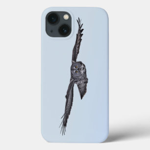 Etui iPhone Case-Mate Photo de la faune de la grande chouette grise