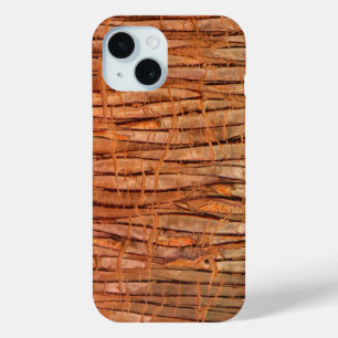 Coque Pour iPhone 15 Photo de la nature de l'écorce tropicale
