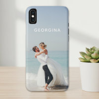 Photo de mariage personnalisé avec nom