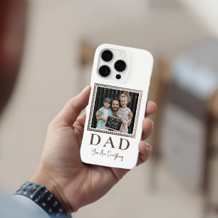 Coques iPhone 16 Pro Photo de papa personnalisée moderne