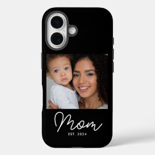 Coques iPhone 16 Photo de script établi pour maman noire