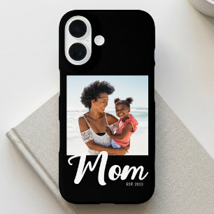 Coques iPhone 16 Photo de script établi pour maman noire