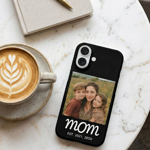Coques iPhone 16 Photo de script établi pour maman noire