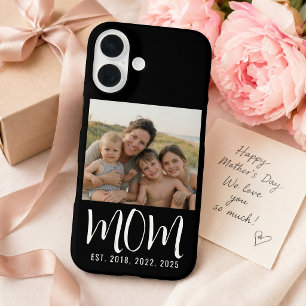 Coques iPhone 16 Photo de script établi pour maman noire