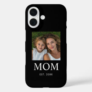 Coques iPhone 16 Photo de script établi pour maman noire