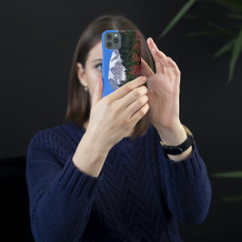 Coques iPhone 16 Photo du Mont Rainier aux couleurs d'automne