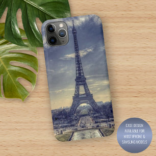 Case-Mate iPhone Case Photo élégant vintage de la Tour Eiffel Paris Fran