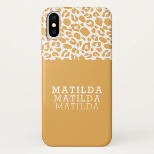 Case-Mate iPhone Case Photo empreinte de léopard animale moderne