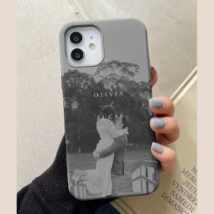 Coque Pour iPhone 15 Photo en couple moderne élégante