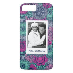 Coque Case-Mate Pour iPhone Photo faite sur commande et motif floral élégant