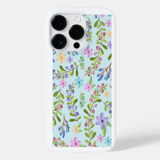 Coque Pour iPhone 14 Pro Photo Floral Personnalisé Élégant