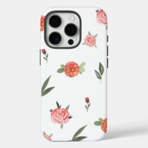 Coques iPhone 16 Pro Photo floral unique personnalisé