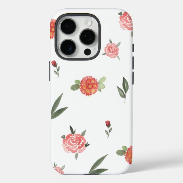 Coques Case-Mate iPhone Photo floral unique personnalisé (Verso)
