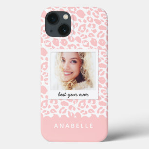 Case-Mate iPhone Case Photo moderne de cru d'empreinte de léopard