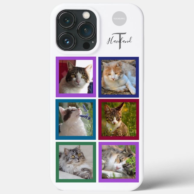 Coques Case-Mate iPhone Photo Monogramme Cellule HAMbyWG (Verso)