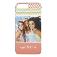 Photo personnalisée Chevron Motif 4