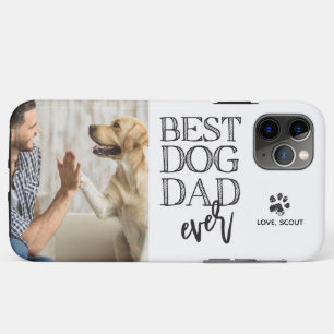 Case-Mate iPhone Case Photo personnalisée moderne Best Dog Papa