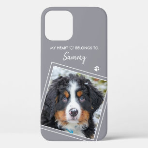 Case-Mate iPhone Case Photo pour animaux de compagnie Chien gris éléga