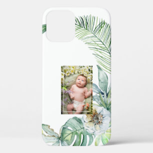 Case-Mate iPhone Case Photo pour bébé de feuillage tropical