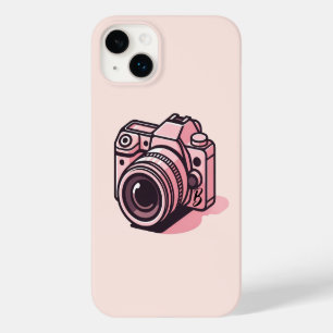 Coque Pour iPhone 14 Plus Photo reflex rose tendance Personnalisée
