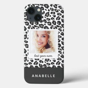 Case-Mate iPhone Case Photo vintage moderne en noir et blanc empreinte d
