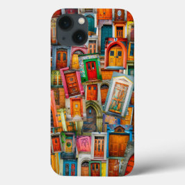 Coques Pour iPhone Photographie d'art moderne unique de portes Vintag