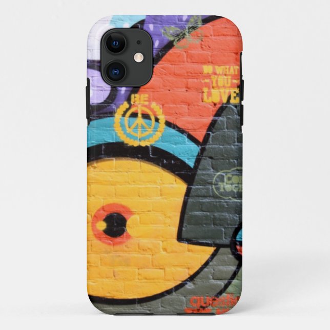Coques Case-Mate iPhone Photographie de graffiti d'Amsterdam de mur de (Dos)