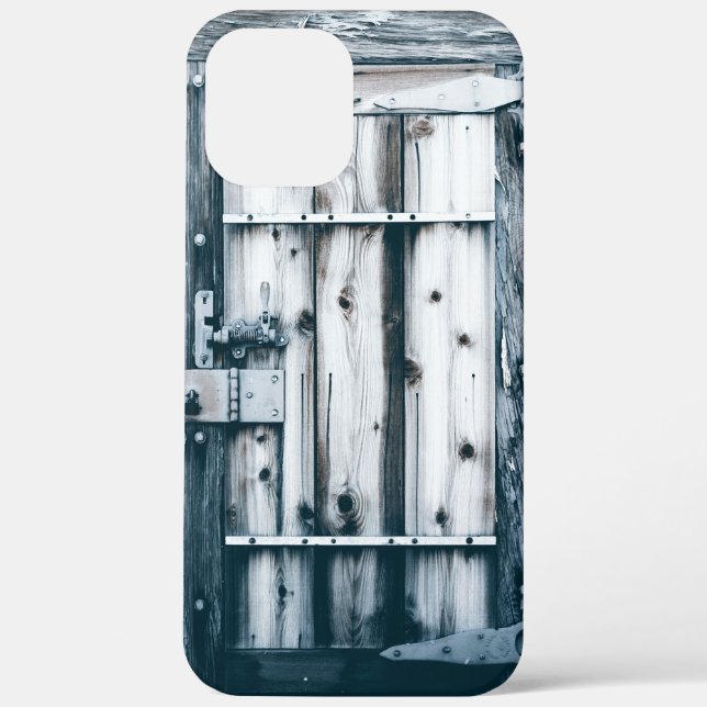 Coques Case-Mate iPhone Photographie de porte - Bleu (Verso)