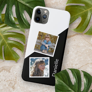Case-Mate iPhone Case Photos personnalisés sur fond noir et blanc