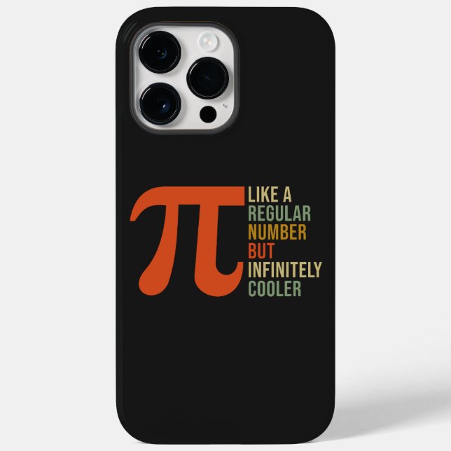 Coques Case-Mate iPhone Pi Comme un nombre régulier mais Glacière amusant  (Verso)