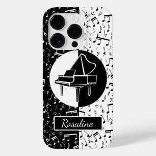 Coque Pour iPhone 14 Pro Piano-amant personnalisé art
