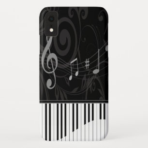 Case-Mate iPhone Case Piano lunatique et notes musicales