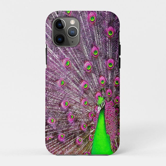 Coques Case-Mate iPhone Pic Rose Et Vert, (Dos)