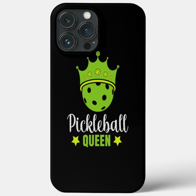 Coques Case-Mate iPhone Pickleball Queen Funny Pickball Ball Queen (Verso)