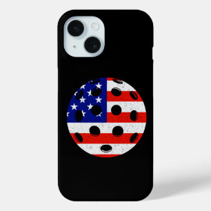 Coque Pour iPhone 15 Pickleball USA - Pickleball