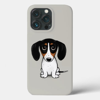 Case-Mate iPhone Case Piebald Dachshund | Chien chiot mignon