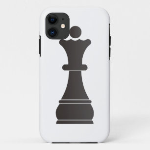 Etui iPhone Case-Mate Pièce d'échecs noire de reine