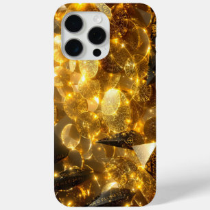 Coque iPhone 15 Pro Max Pièces de Rune d'or