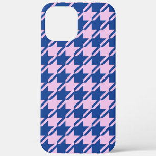 Case-Mate iPhone Case Pied de fond rose+Motif bleu