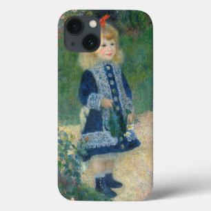 iPhone 13 Case Pierre A Renoir Une fille avec une canne d'arros